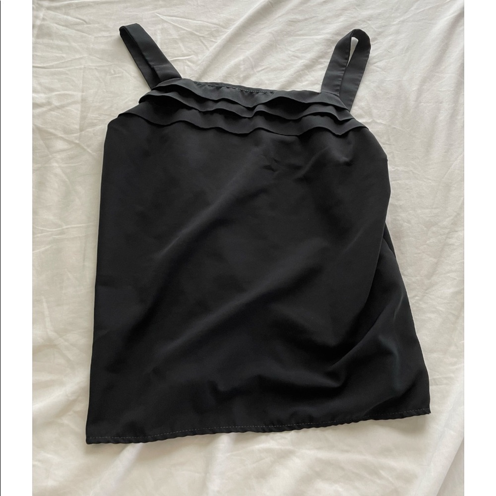 Black tank top/blouse